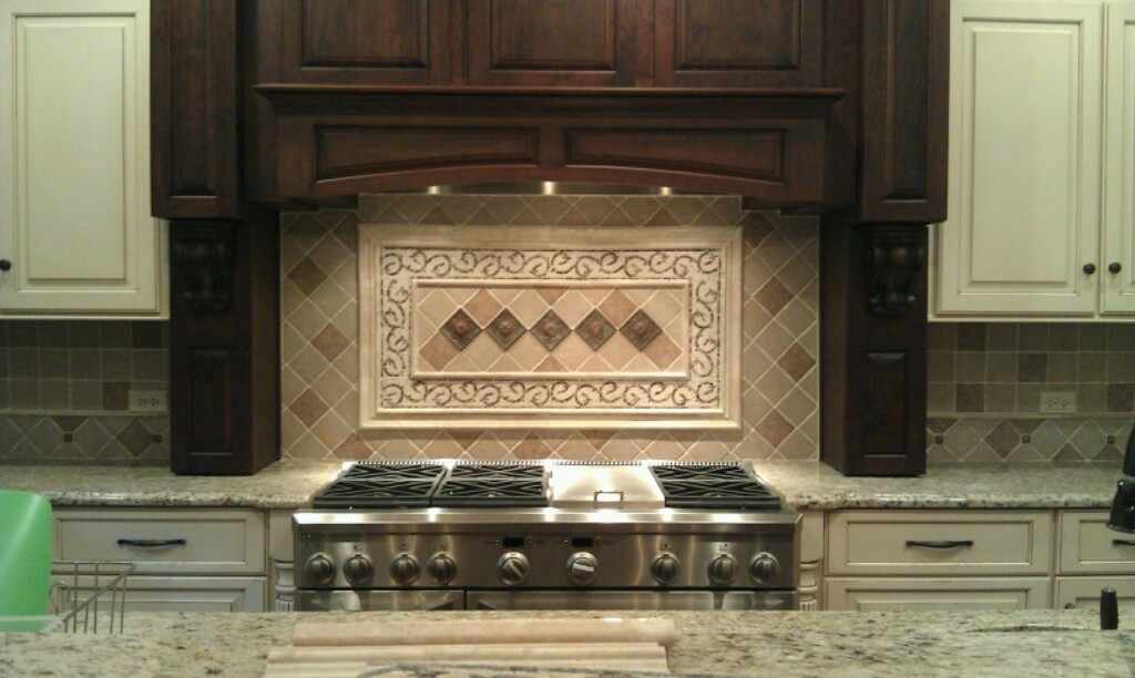 Kitchen Travertine Backsplash Naperville - JW Construction & Design Studio Services