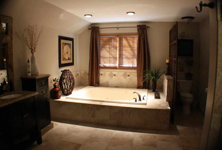 Tropical Bathroom Remodeling Chicago - JW Construction & Design Studio Services
